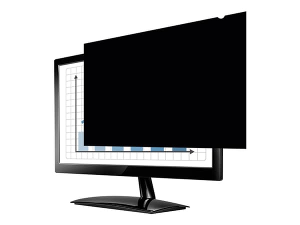 Fellowes PrivaScreen Blackout - Sikkerhetsskjermfilter - 19,5" bredde - svart