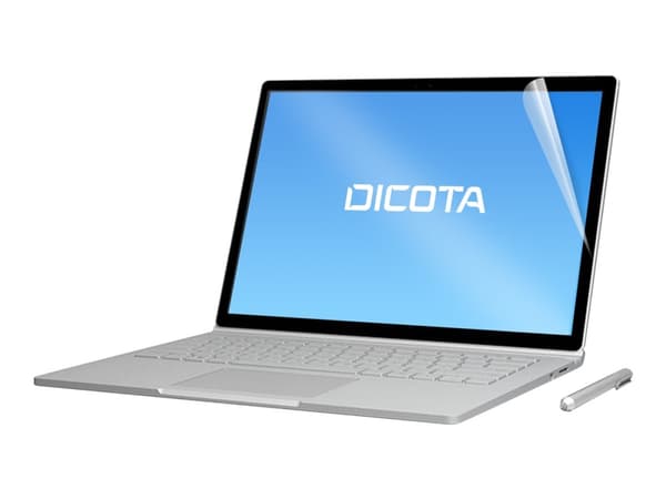 Dicota D31174, Kannettavan tietokoneen näytönsuoja, Läpinäkyvä, Mikä tahansa tuotemerkki, Polyeteenitereftalaatti, 34,3 cm (13.5"), Häikäisyä estävä