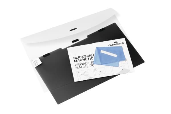 Durable 514257, 31,8 cm (12.5"), Laptop, Rammeløst skjermfilter, Matt, Privatliv Antrasitt