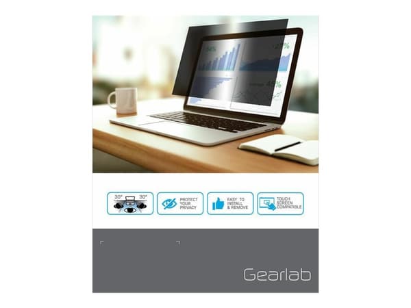 Gearlab GLBB23510287, 58,4 cm (23"), 16:9, Näyttö, Kehyksetön näytön yksityisyyssuodatin, Kiiltävä/Matta, Häikäisynesto