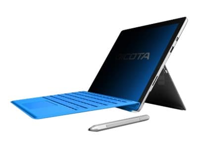 DICOTA Secret premium - Skjermbeskyttelse for nettbrett - med personvernsfilter - 2-veis - for Microsoft Surface Pro 4 Gjennomsiktig