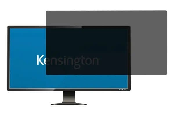 Kensington - Personvernfilter for skjerm - 2-veis - avtakbar - 23,8" bredde - svart
