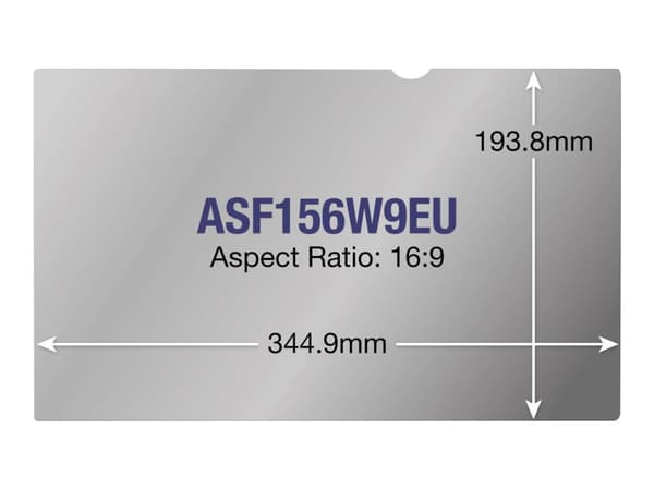 Targus Privacy Screen - kannettavan tietokoneen yksityisyyssuodatin - aftagelig - 15,6" punainen - Dell Latitude E5510, E5530, E6530; Precision M4500
