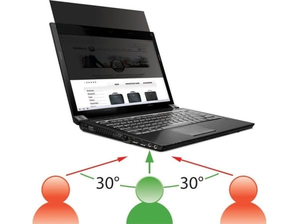 Mobilis - Notebookpersonvernsfilter - 13,3" bredde
