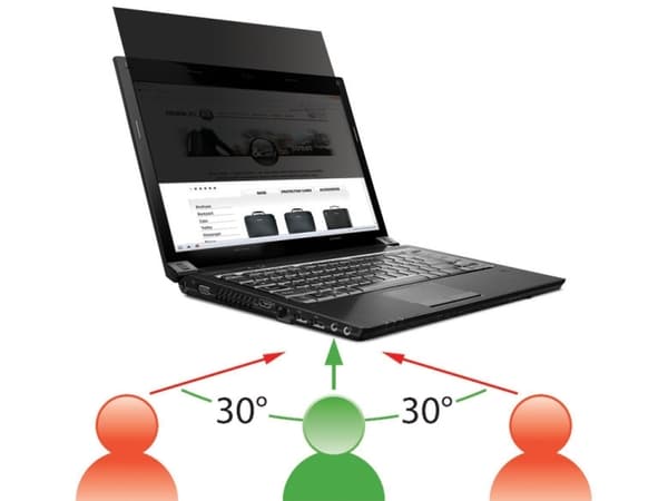 Mobilis - Notebookpersonvernsfilter - 13,3" bredde