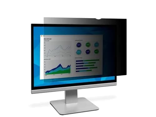 3M Tietoturvasuoja kannettavan Dell™ OptiPlex 7440 All-In-One -tietokoneen näyttöön, 60,5 cm (23.8"), 16:9, Näyttö, Kehyksetön näytön yksityisyyssuod
