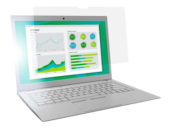 3M Anti-Glare-filter for bærbar datamaskin med 13,3" widescreen - Blendfri filter for notebook - 13.3" - blank