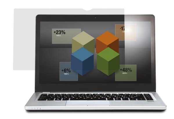 3M Anti-Glare-filter til 14" widescreen laptop - Notebook anti-genskinsfilter - 14" bred - klar