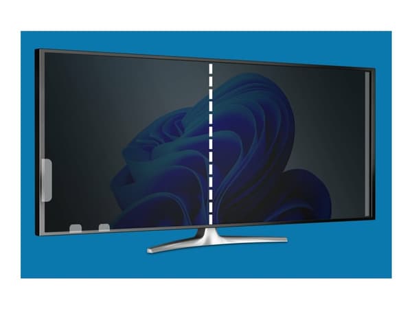 Kensington Priv Screen Filter 2-Way Remov 34" 21:9, 86,4 cm (34"), 21:9, Näyttö, Kehyksetön näytön yksityisyyssuodatin, Häikäisynesto, Yksityisyys