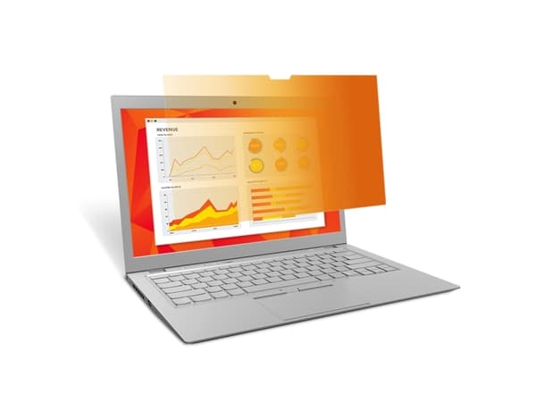 3M Personvernfilter i gull for Apple® MacBook Pro® 15" (2016-modell eller nyere), 39,1 cm (15.4"), 16:10, Laptop, Rammeløst skjermfilter
