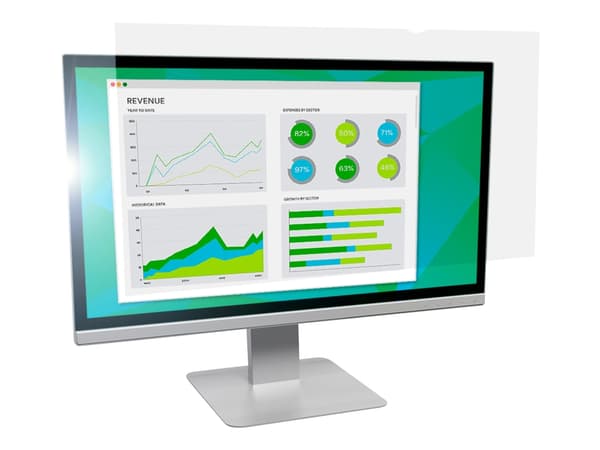 3M Anti-Glare skyddsfilter till widescreen-skärm 24 tum (16:10) - Bländskyddsfilter till bildskärm - 24" - klar
