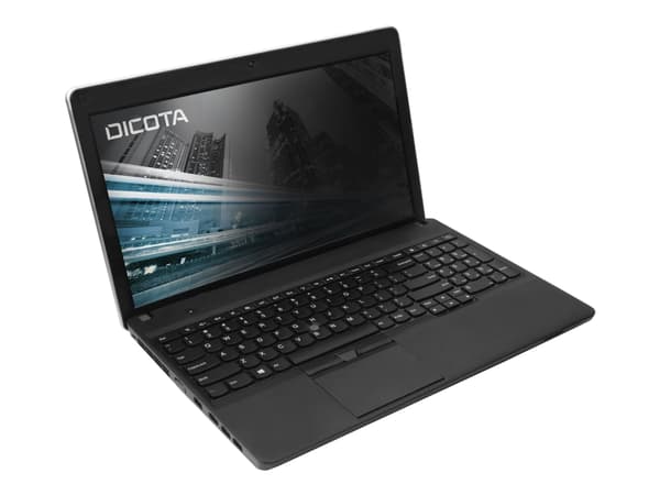 DICOTA - Notebookpersonvernsfilter - 2-veis - innstikksdel/klebemiddel - 13,3" bredde - svart