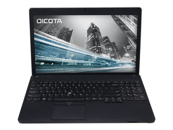DICOTA - Notebookpersonvernsfilter - 2-veis - innstikksdel/klebemiddel - 13,3" bredde - svart