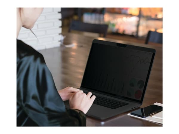 Kensington privacy filter 2 way removable 35.6cm 14" Wide 16:9