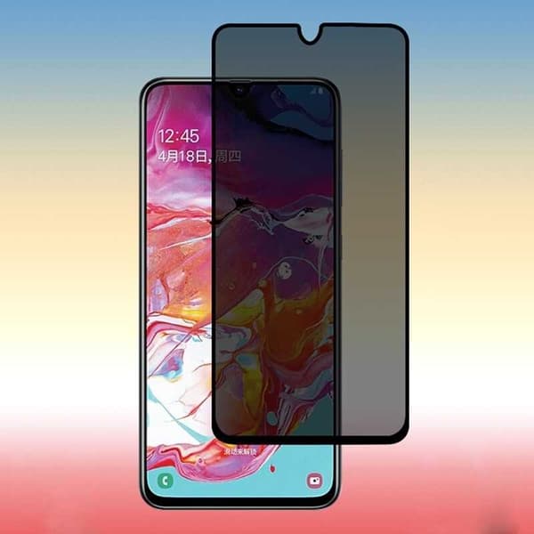 2-PACK Samsung A71 Privacy Härdat glas 0.26mm 2.5D 9H