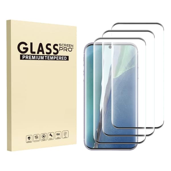 3x Glasskydd OnePlus 8 Pro Härdat Täcker hela skärmen