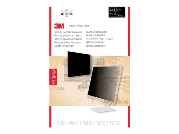 Privacy Filter 19.5" 16:9 Widescreen, 236,5375x431,8 mm