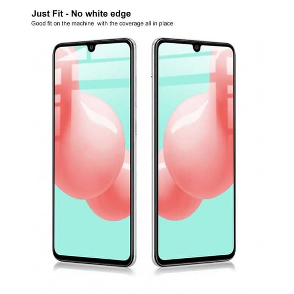 2-PACK Samsung A41 FullFrame 0,26 mm 2,5D 9H karkaistu lasi