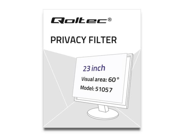 Qoltec 51057, 58,4 cm (23"), 16:9, Näyttö, Heijastuksen estävä
