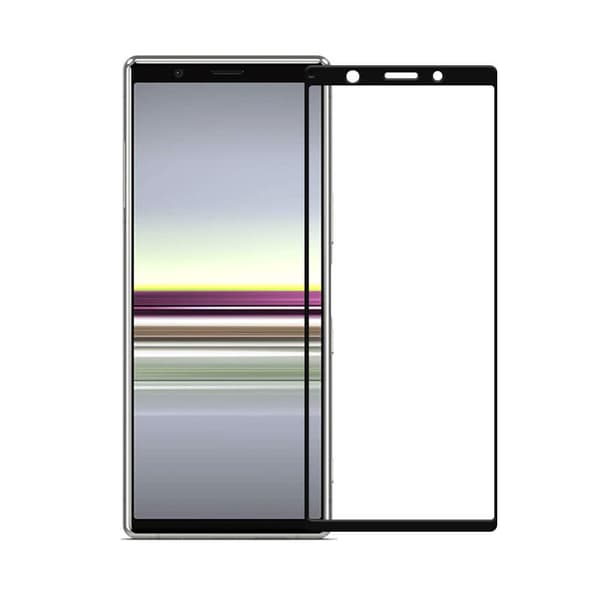Heltäckande härdat glas / skärmskydd till Sony Xperia 5