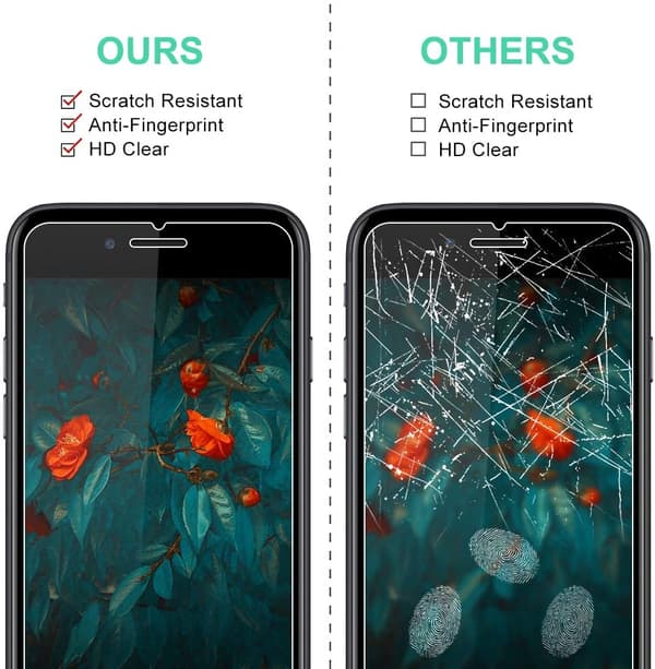 INF Skärmskydd iPhone SE(2020 & 2022) Härdat glas 2-pack