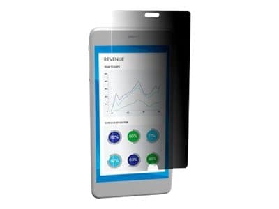 3M personvernbeskyttelse - Skjermpersonvernfilter (portrett) for mobiltelefon - 6.5" - svart - for Apple iPhone 11 Pro Max, XS Max Sort