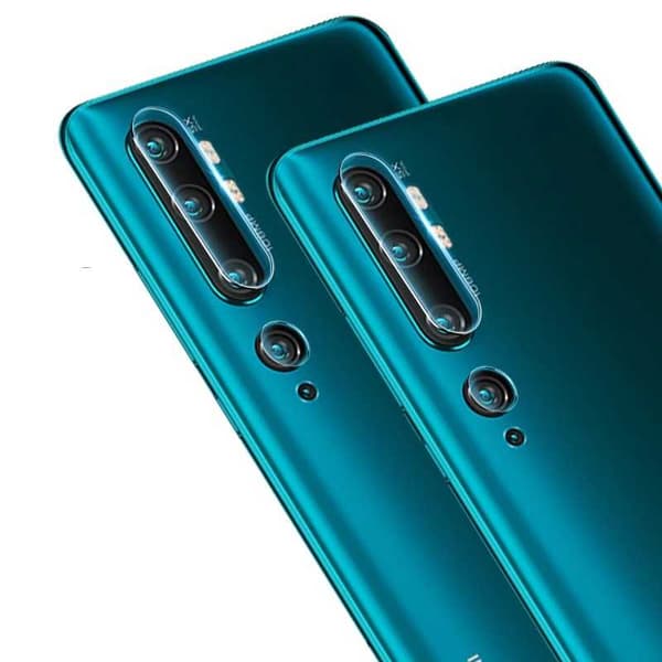 2-PACK Xiaomi Mi Note 10 / 10 Pro Linsskydd Kamera