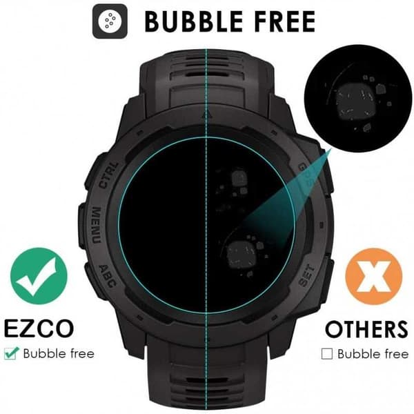 Garmin Instinct hærdet glas 0,2 mm 9H 2,5D