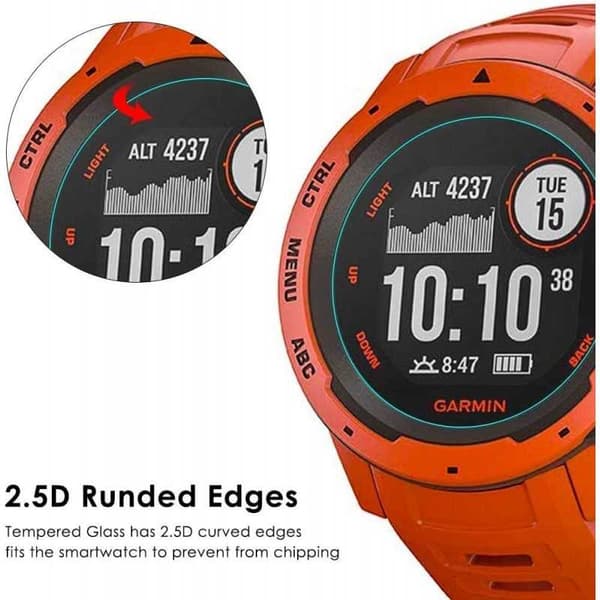 Garmin Instinct hærdet glas 0,2 mm 9H 2,5D