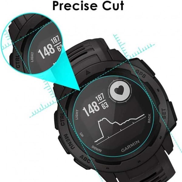 Garmin Instinct hærdet glas 0,2 mm 9H 2,5D