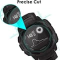 Miniatyrbillede 8 af 8: 2-PAK Garmin Instinct hærdet glas 0,2 mm 9H 2,5D