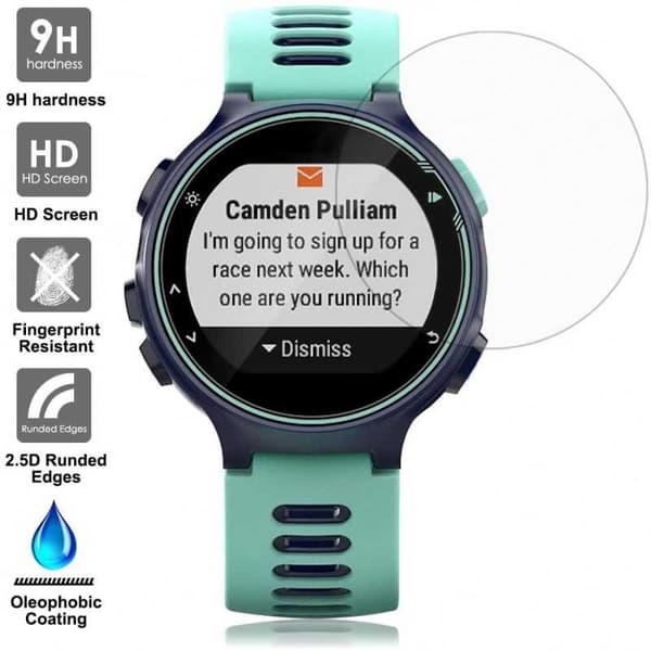 2-PACK Garmin Forerunner 735xt Härdat Glas 0.2mm 9H 2.5D