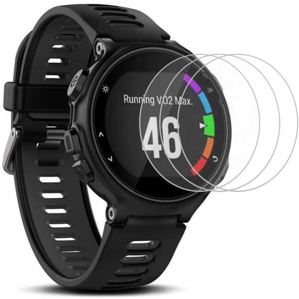 2-PACK Garmin Forerunner 735xt Härdat Glas 0.2mm 9H 2.5D