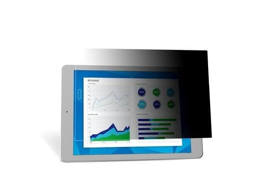 3M PFTAP012, 25,9 cm (10.2"), 4:3, Tabletti, Kehyksetön näytön yksityisyyssuodatin, Häikäisynesto, Yksityisyys, 16,78291769 g