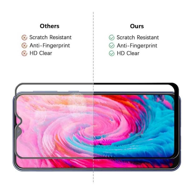 Samsung Galaxy M20 Härdat Glas 0.26mm 9H Fullframe