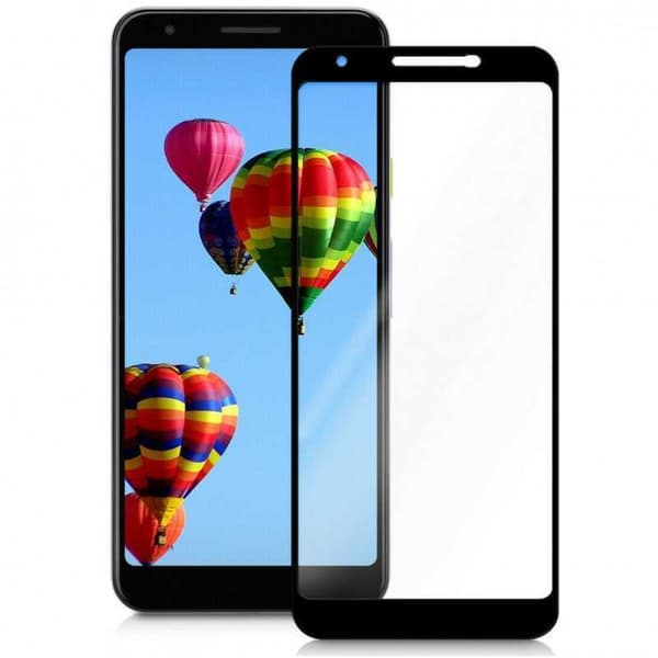 2-PACK Google Pixel 3a Härdat Glas 0.26mm 2.5D 9H Fullframe