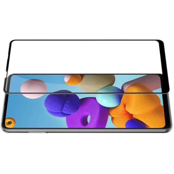 2-PACK Samsung A21s hærdet glas 0,26 mm 2,5D 9H Fullframe