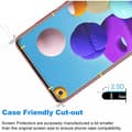 Miniatyrbillede 4 af 7: 2-PACK Samsung A21s hærdet glas 0,26 mm 2,5D 9H Fullframe