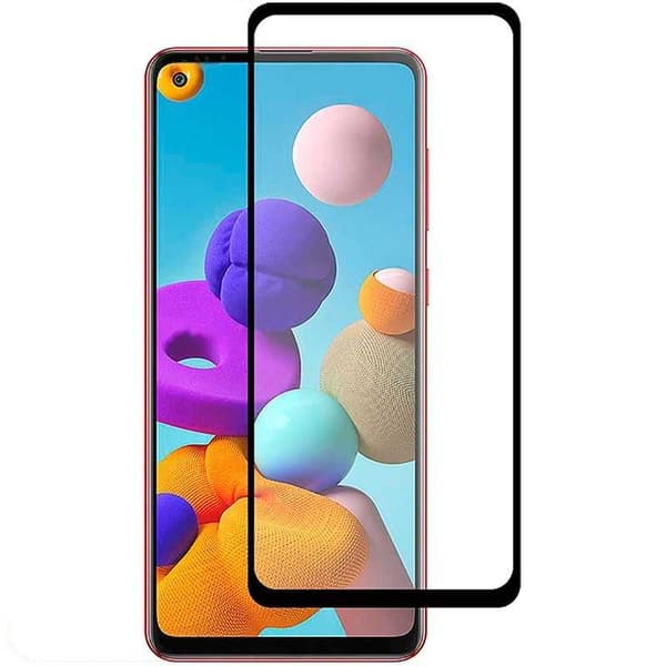 2-PACK Samsung A21s hærdet glas 0,26 mm 2,5D 9H Fullframe