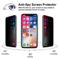 Miniatyrbillede 3 af 6: iPhone SE (2020 & 2022) Privacy Hærdet glas 0,26 mm 2,5D 9H