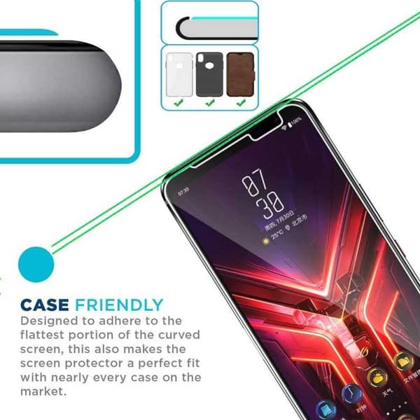 ROG Phone 3 Härdat glas 0.26mm 2.5D 9H