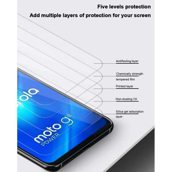2-PACK Motorola Moto G8 Power Härdat glas 0.26mm 2.5D 9H
