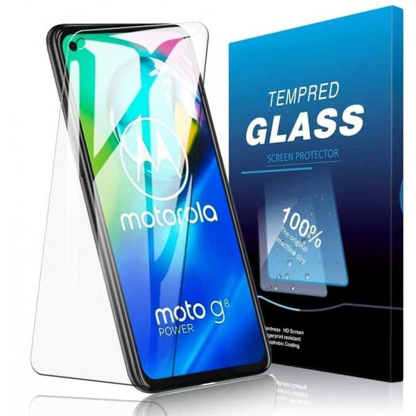 2-PACK Motorola Moto G8 Power Härdat glas 0.26mm 2.5D 9H