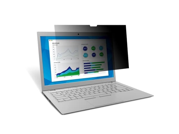 3M personvernfilter - Notebookpersonvernsfilter - 15.6" - svart