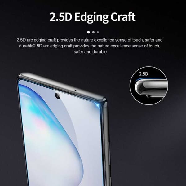 2-PACK Samsung Note 20 Hærdet glas 0,26 mm 2,5D 9H