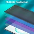 Pikkukuva 5 / 6: 2-PACK Samsung Note 20 Privacy Karkaistu lasi 0,26mm 2,5D 9H