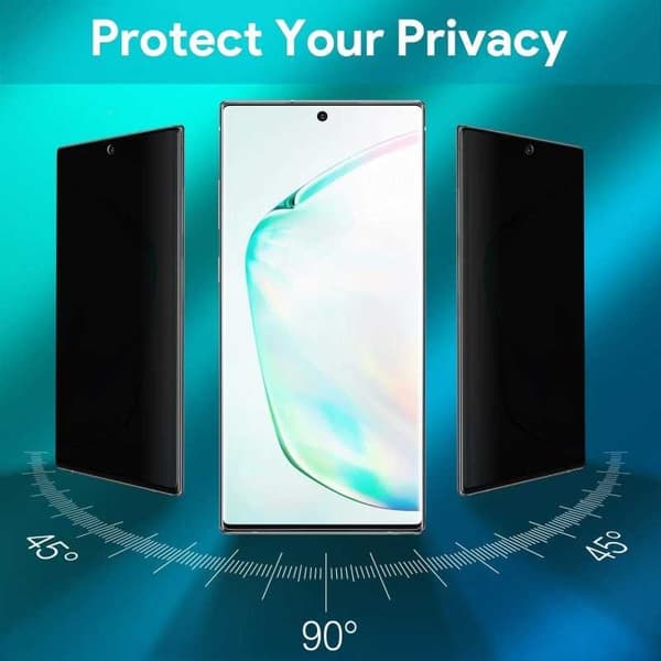 Samsung Note 20 Ultra Privacy Karkaistu lasi 0,26mm 3D 9H