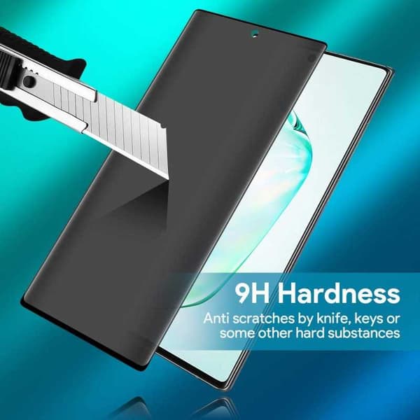 Samsung Note 20 Privacy Hærdet glas 0,26mm 2,5D 9H