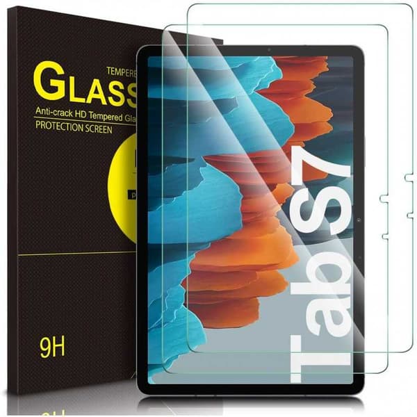 Samsung Tab S7 / Tab S8 Hærdet glas 0,26mm 2,5D 9H