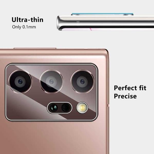 Samsung Note 20 Ultra Kamera Linsskydd Flexibelt Glas